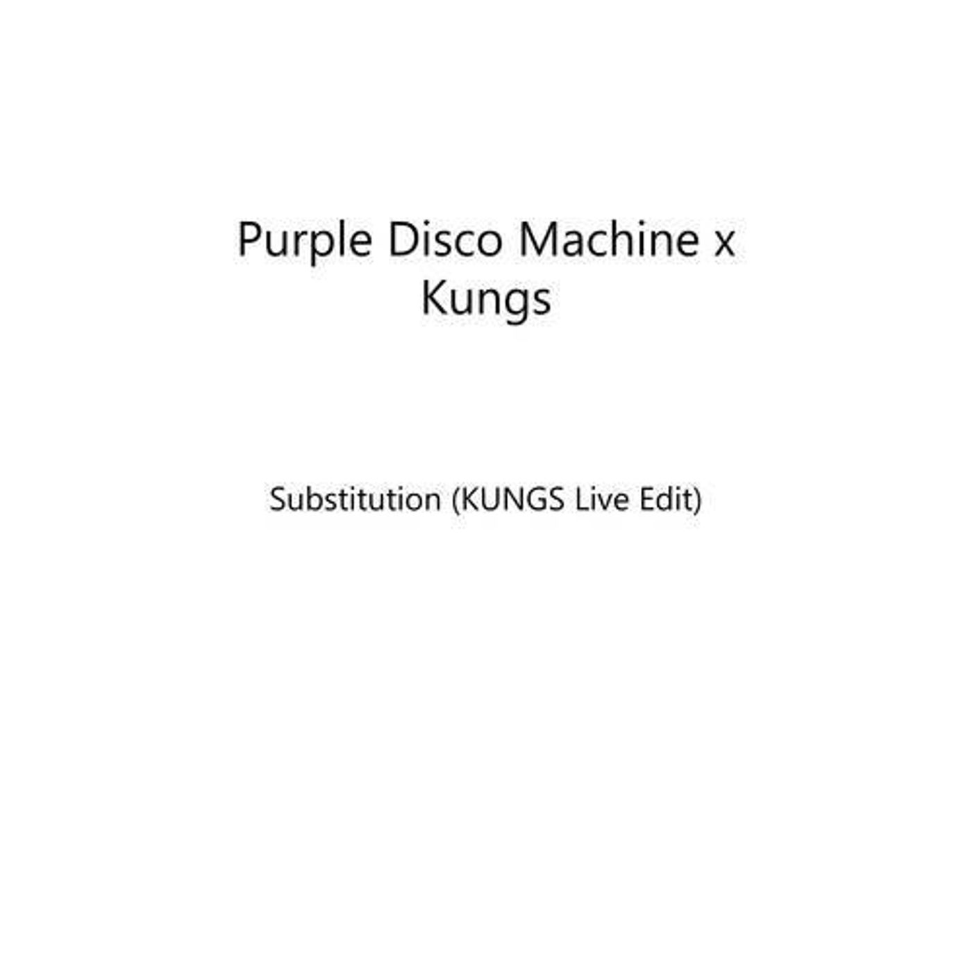 Substitution